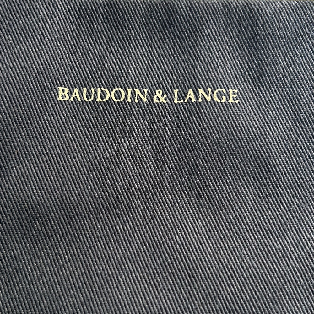 BAUDOIN‎ & LANGE NAVY BLUE SHOE DUST BAG